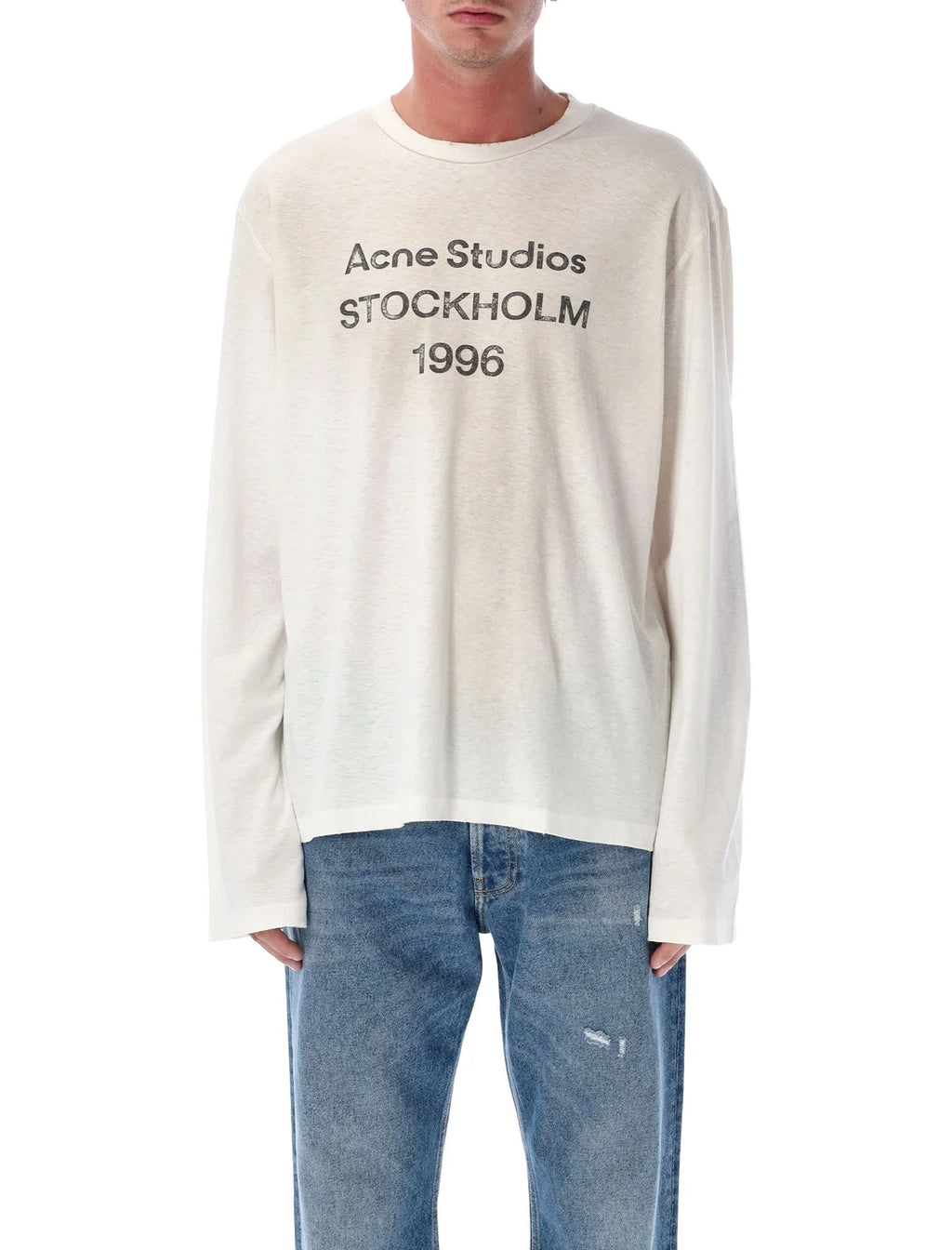 Acne Studios Stockholm 1996 Long-Sleeve Top — White