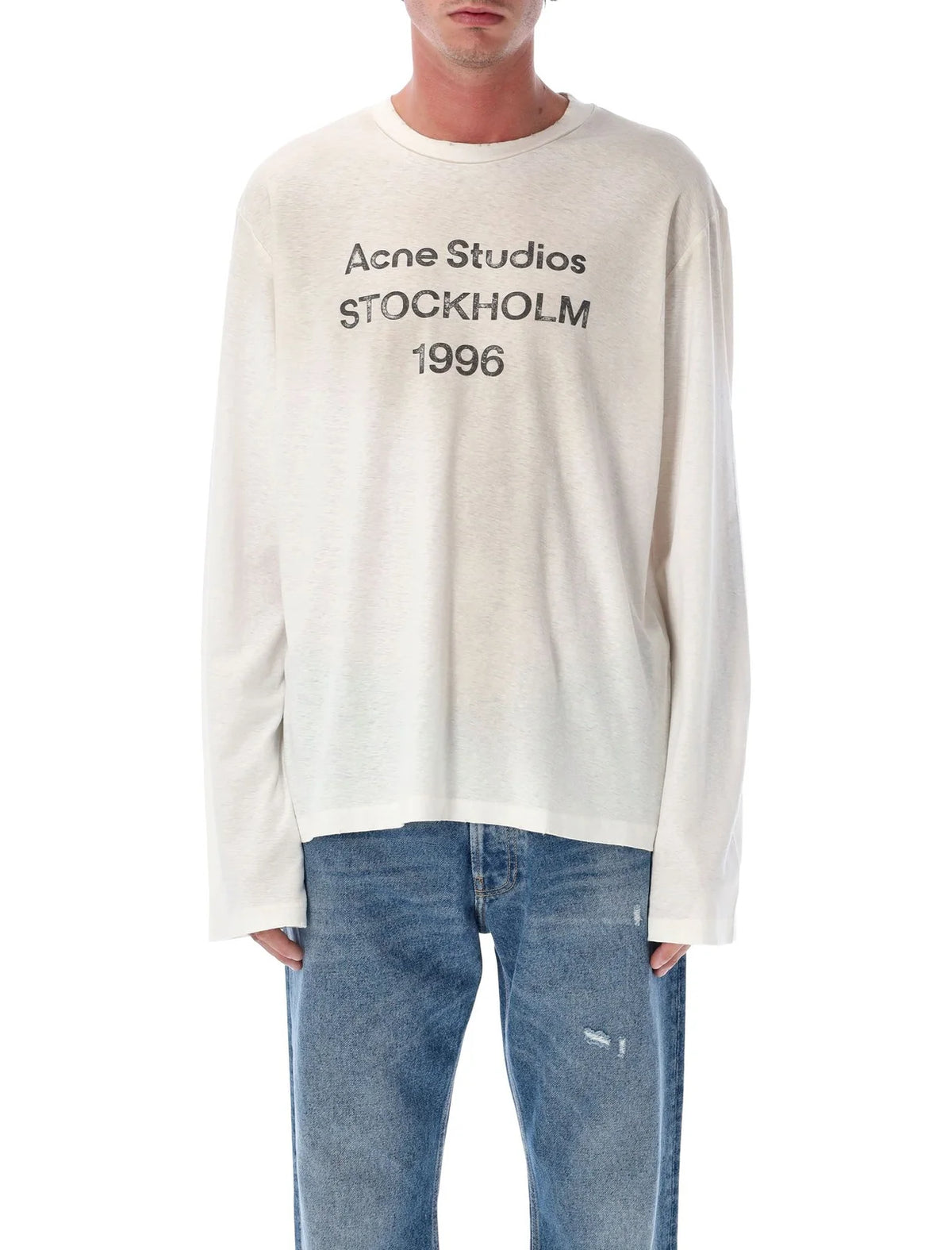 Acne Studios Stockholm 1996 Long-Sleeve Top — White