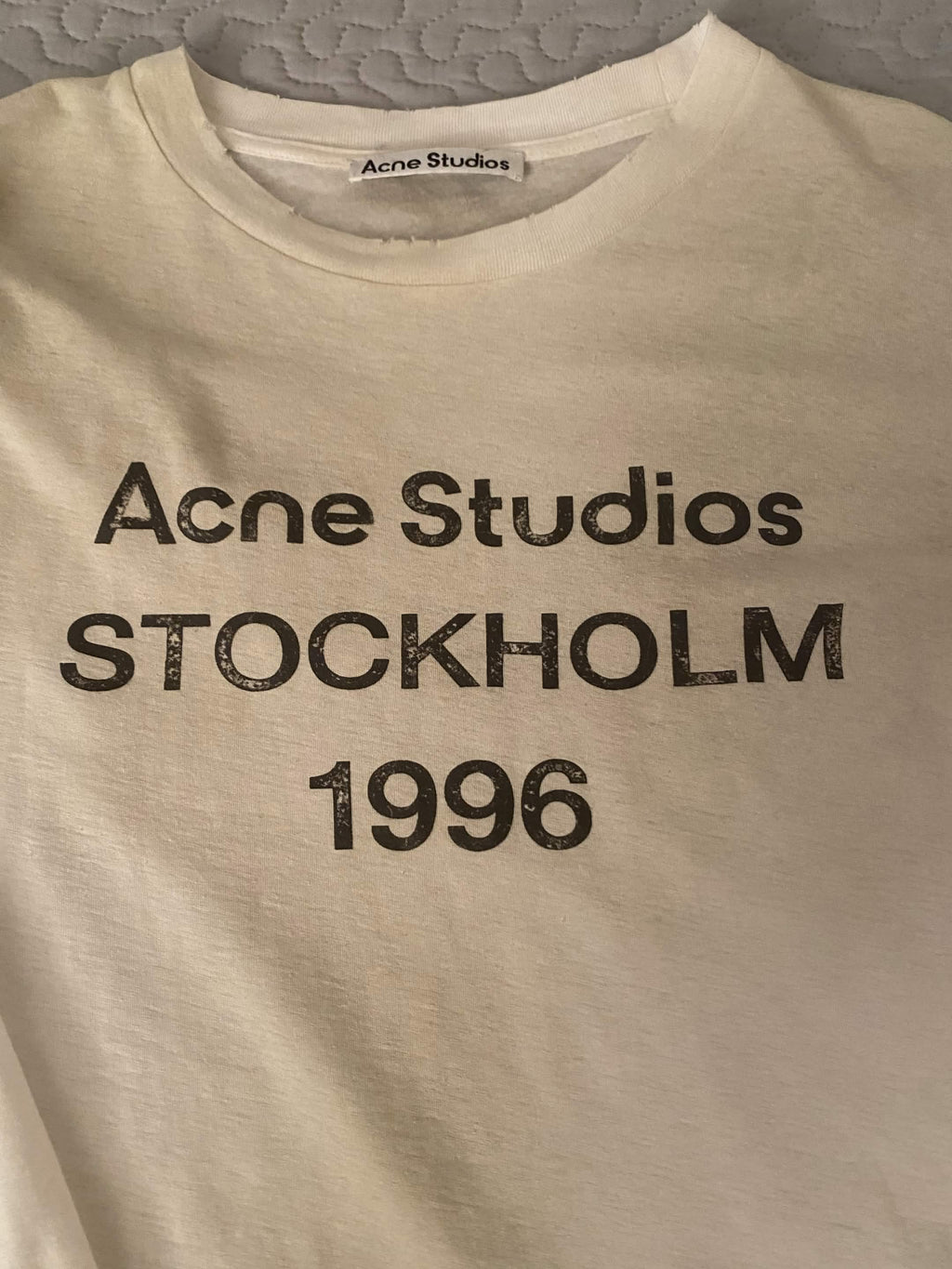 Acne Studios Stockholm 1996 Long-Sleeve Top — White