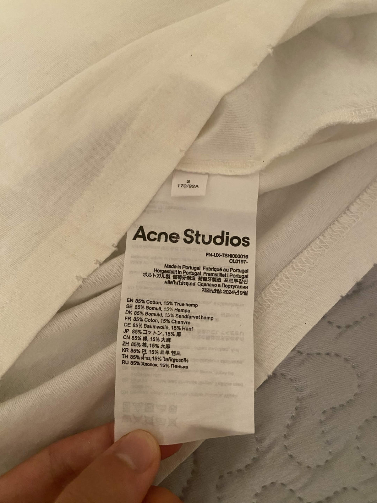 Acne Studios Stockholm 1996 Long-Sleeve Top — White